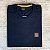 Camiseta Masculina HB Preto com Logo Quadrado Laranja - Imagem 2
