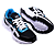 Tênis Masculino ASICS Blast Preto e Azul - Imagem 5