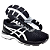 Tênis Masculino ASICS Revelation Preto e Branco - Imagem 2