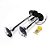 Buzina Elétrica Automotiva Dupla Trompete Universal 12V / 24V Caminhão Trem Carro - Imagem 2
