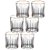Jogo de Copos de Vidro FULL FIT Soho com Filete Dourado com 06 Peças 310 ml - Imagem 1