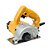 Serra Mármore DEWALT 4.7/8" 125mm 1400 Watts 127 Volts com Kit Refrigeração Amarelo - Imagem 1