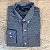 Camisa Masculina PRL Manga Longa PRL Cinza Logo Vermelho - Imagem 2