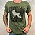 Camiseta Masculina ACT Verde Logo Lobo - Imagem 1