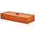 Caixa em MDF MART com Revestimento em PU com 30x14 cm Marrom - Imagem 1