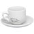 Jogo de Xícaras de Porcelana ETILUX para Café Manhattan Falling com 12 Peças 80 ml - Imagem 2