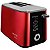 Torradeira AIWA AW-TD1408 1.600 Watts com 07 temperaturas 220 - 240 V ~ 50 / 60 Hz Vermelha com Prata - Imagem 1