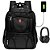 Mochila Unissex Universitária com Entrada USB Fone P2 e Porta Notebook - Imagem 3