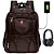 Mochila Unissex Universitária com Entrada USB Fone P2 e Porta Notebook - Imagem 4