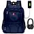 Mochila Unissex Universitária com Entrada USB Fone P2 e Porta Notebook - Imagem 1