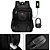 Mochila Unissex Universitária com Entrada USB Fone P2 e Porta Notebook - Imagem 2