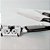 Amolador de Faca em Inox UNY GIFT com 19 cm Preto - Imagem 2