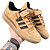 Tênis Masculino ADIDAS Forum Low Couro Caramelo Preto - Imagem 1