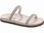 Sandália Feminina TORRICELLA Papete Birken 2 Tiras Off White - Imagem 3