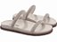 Sandália Feminina TORRICELLA Papete Birken 2 Tiras Off White - Imagem 6