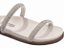 Sandália Feminina TORRICELLA Papete Birken 2 Tiras Off White - Imagem 4