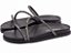 Sandália Feminina TORRICELLA Papete Birken 3 Tiras Preto - Imagem 6