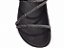 Sandália Feminina TORRICELLA Papete Birken 3 Tiras Preto - Imagem 3