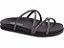 Sandália Feminina TORRICELLA Papete Birken 4 Tiras Preto - Imagem 7