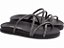 Sandália Feminina TORRICELLA Papete Birken 4 Tiras Preto - Imagem 6