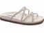 Sandália Feminina TORRICELLA Papete Birken 4 Tiras Off White - Imagem 6