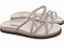 Sandália Feminina TORRICELLA Papete Birken 4 Tiras Off White - Imagem 1