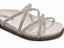 Sandália Feminina TORRICELLA Papete Birken 4 Tiras Off White - Imagem 2