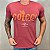 Camiseta Masculina COLCCI Rosa Logo Laranja - Imagem 1