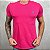 Camiseta Masculina PRL Rosa Logo Azul - Imagem 1