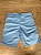 Bermuda Masculina Sarja PRL Azul Logo Preto - Imagem 2