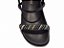 Sandália Feminina TORRICELLA Papete Birken Preto Strass Coloridos - Imagem 4
