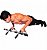 Barra Multifuncional ACTE SPORTS Iron Gym Suporta até 136 KG - Imagem 1
