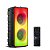 Caixa de Som TOPROAD Bluetooth 60W Portátil Alto Boombox Estéreo sem Fio com Graves Rádio FM Luzes LED Coloridas TWS Emparelhamento Coluna Preto - Imagem 1
