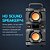 Caixa de Som TOPROAD portátil bluetooth 60w sem Fio Estéreo Karaokê Festa Subwoofer Suporte para Rádio FM Luz Led Rgb Preto - Imagem 7