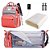 Mochila Bolsa Maternidade Reforçada kit Vira Berço Portátil - Imagem 12