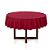Toalha de Mesa Redonda 6 Lugares KARSTEN Veríssimo Vermelho 1.78m - Imagem 1