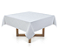 Toalha de Mesa Quadrada 8 Lugares KARSTEN Vilares Branco 1.80m x 1.80m - Imagem 1