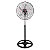 Ventilador MEGASTAR FAN1912 18" com 05 Pás 75 watts 220V ~ 50 / 60 Hz Preto com Cinza - Imagem 1