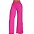 Calça Feminina em Malha Wide Leg Cintura Alta Fashion Amarelo / Branco / Rosa - Imagem 3