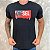 Camiseta Masculina Diesel Preto Logo Vermelho - Imagem 2