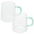 Conjunto de Caneca ROJEMAC de Vidro com Alça Fun Verde 320 ml - Imagem 3
