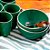 Bowl em Cerâmica COPA & CIA Vivant Folha Verde 15x08 cm - Imagem 2