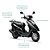 Câmera DVR para Moto ALLWINNER Câmera Frontal Dupla Gravador Traseiro Visão Noturna Sensor G Preto - Imagem 6
