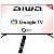 Smart TV QLED 55 Polegadas AIWA 4K Ultra HD Android Google TV Wi-Fi / Bluetooth com Conversor Digital - Imagem 1