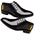 Sapato Masculino Social Couro Sintético Design Italiano Preto - Imagem 4