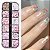 Bandeja de Decoração Nail Art Colorido Glitter Lantejoulas Mix de Formas 12 grades Profissional e DIY - Imagem 4