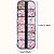 Bandeja de Decoração Nail Art Colorido Glitter Lantejoulas Mix de Formas 12 grades Profissional e DIY - Imagem 8