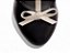 Sapato Boneca TORRICELLA Mary Jane Verniz Preto com Laço Verniz Off White - Imagem 4