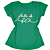 Blusa Feminina T-Shirt Estampa Feita De Fé Manga Curta - Imagem 1