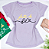 Blusa Feminina T-Shirt Estampa Feita De Fé Manga Curta - Imagem 7